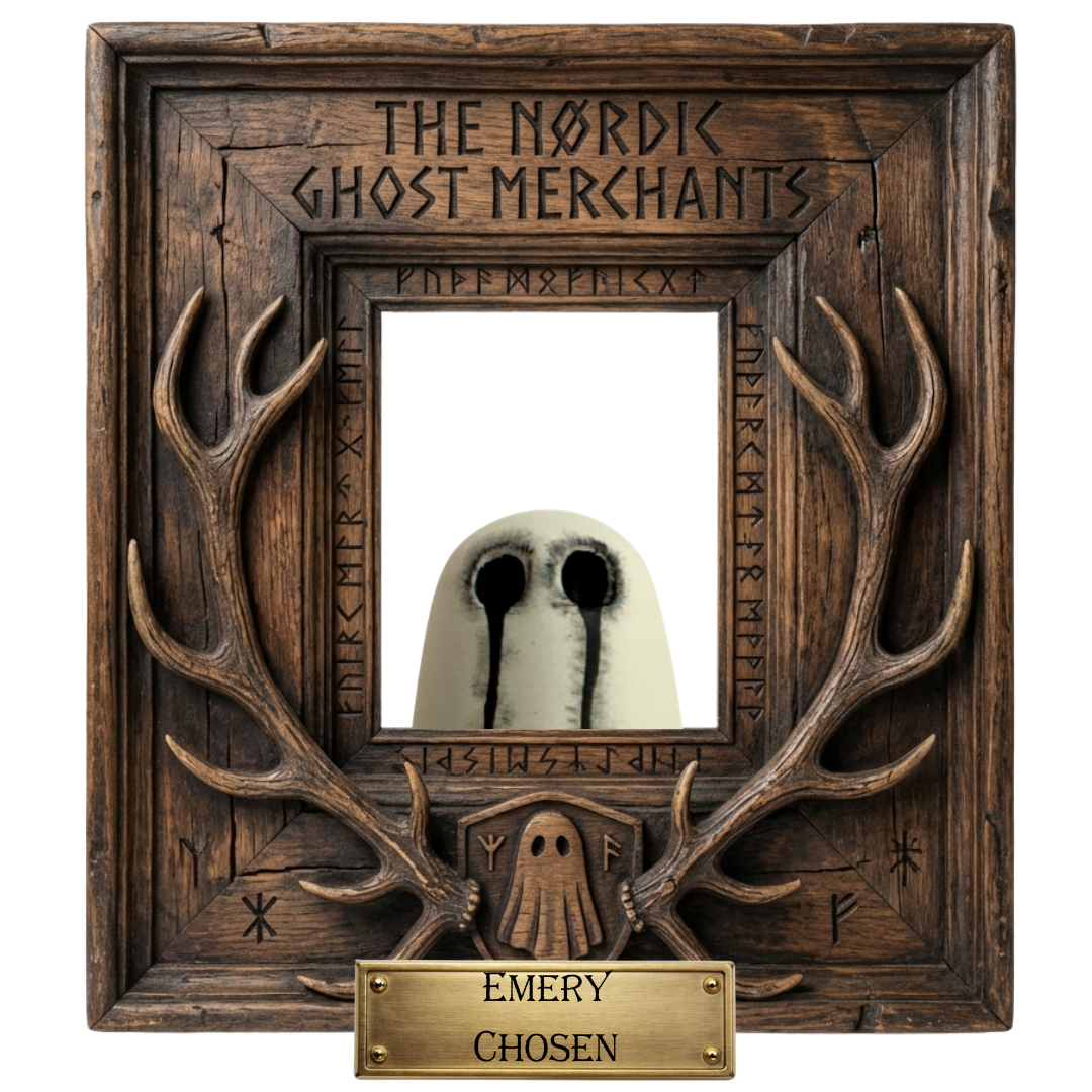 The Chronicler Ghost Figurine - Emery