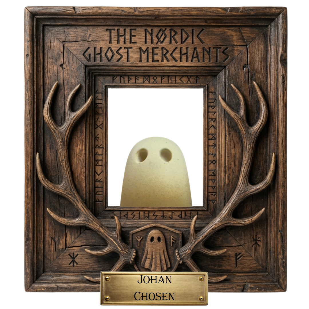 Johan the Buck Moon Fade - Scented Ghost Figurine