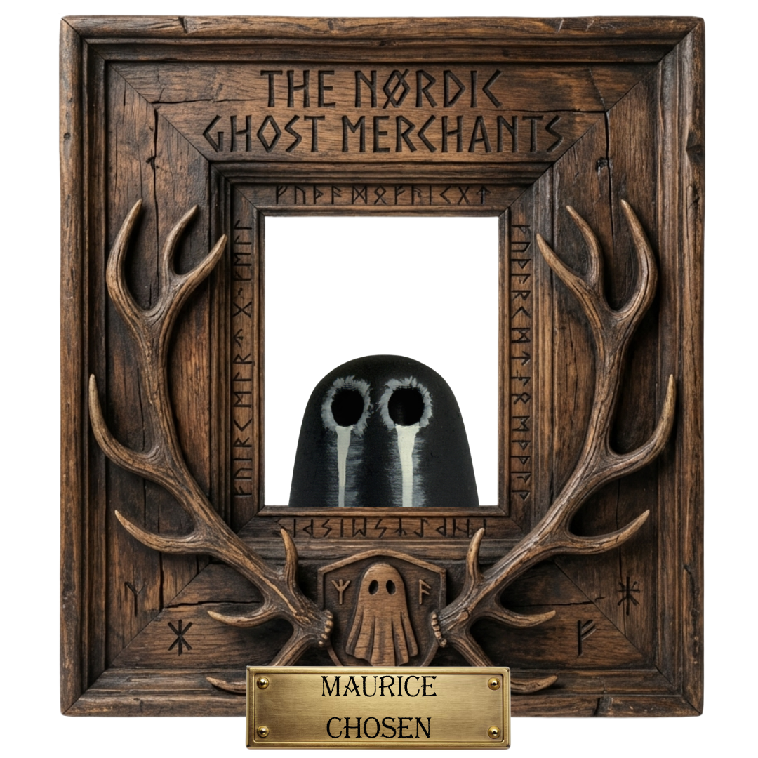 The Dark Chronicler Ghost Figurine - Maurice