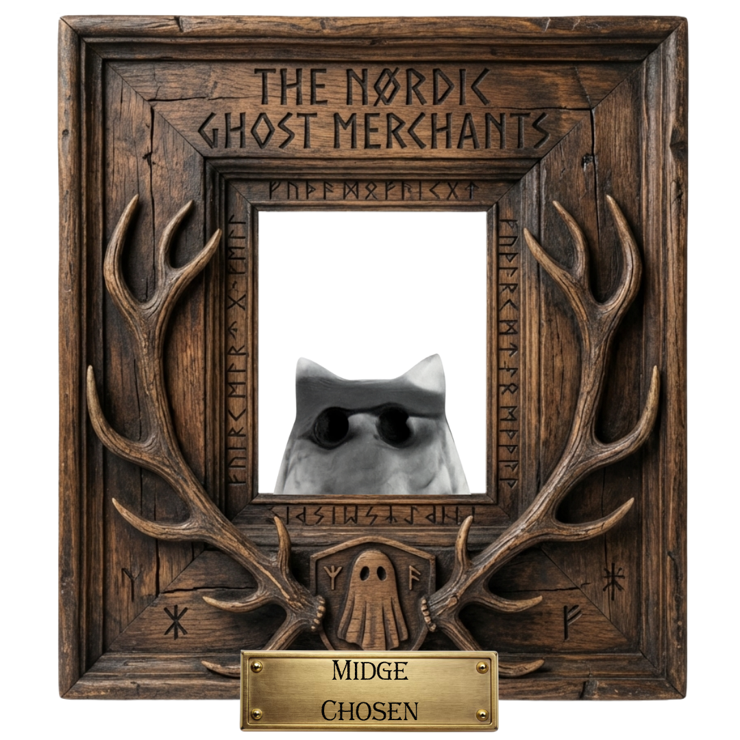 The Harbinger Familiar Ghost Figurine - Midge