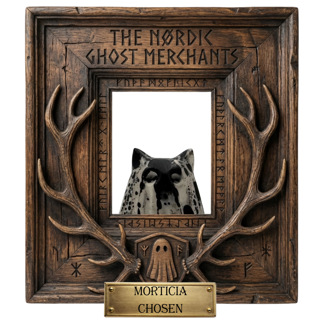 The Eldritch Familiar Ghost Figurine - Morticia