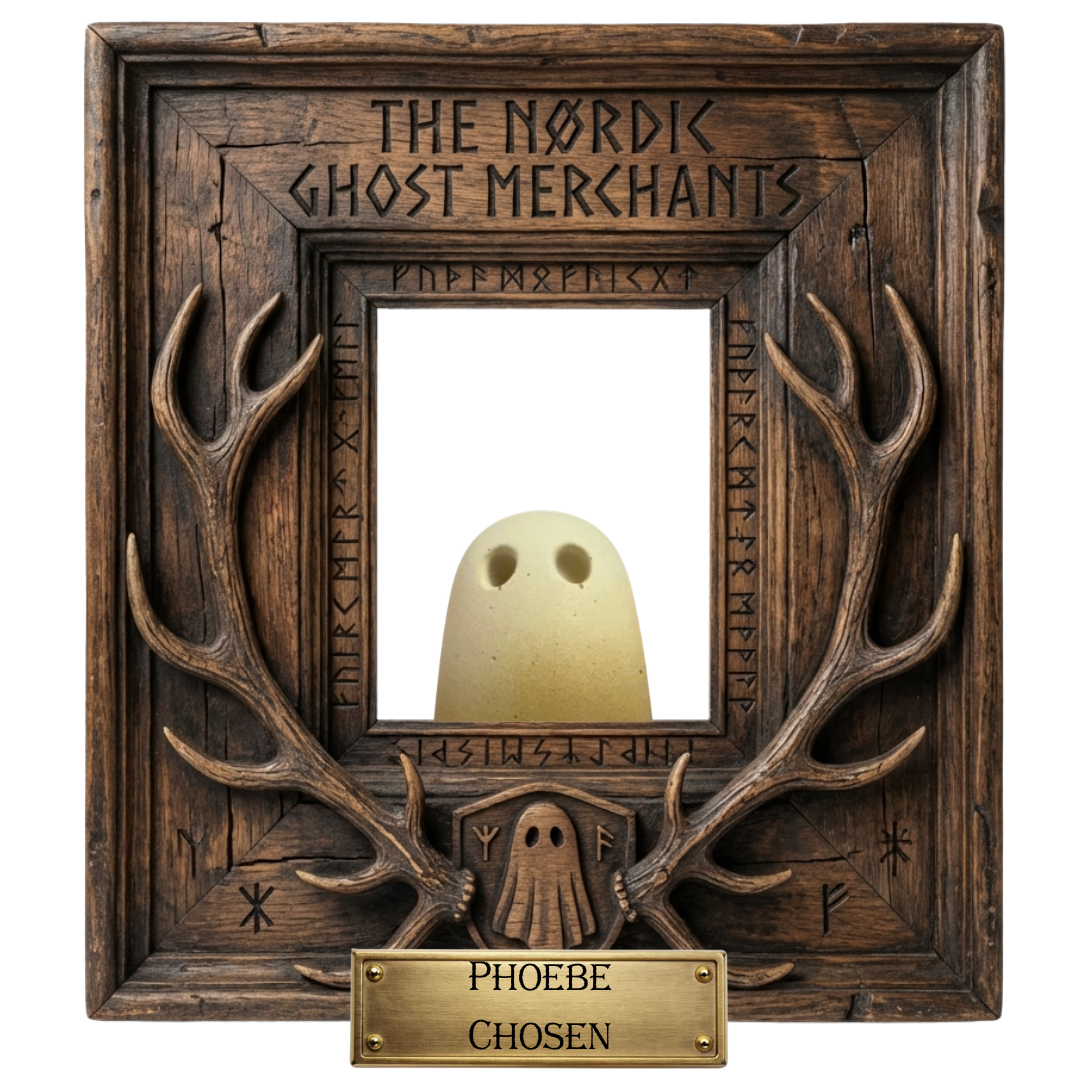 Phoebe the Buck Moon Fade - Scented Ghost Figurine