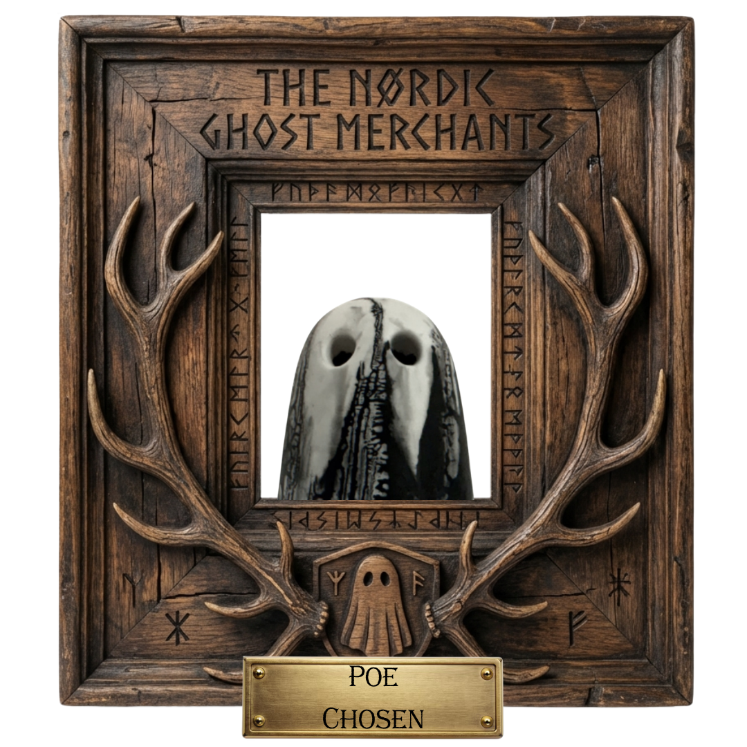 The Eldritch Ghost Figurine - Poe