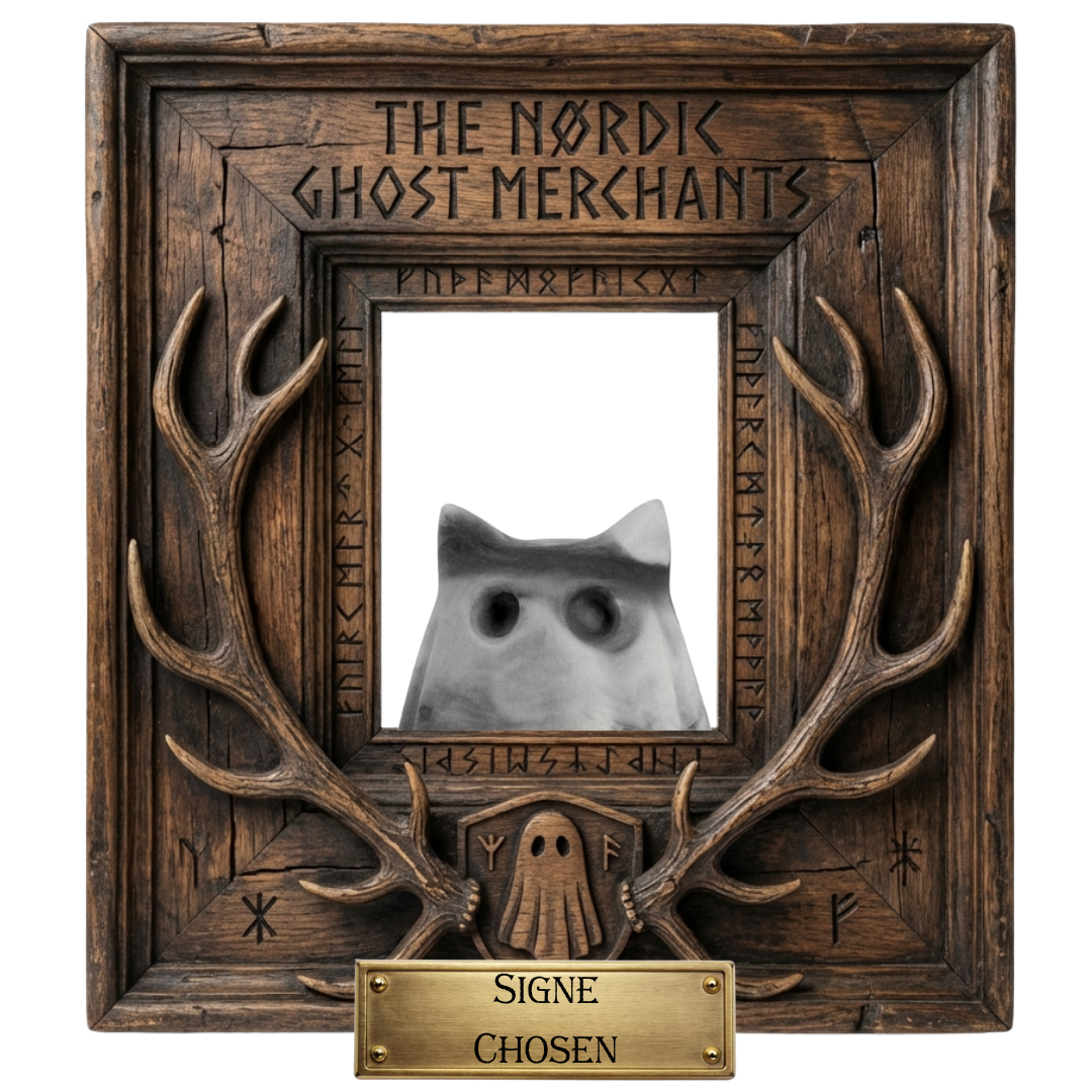 The Harbinger Familiar Ghost Figurine - Signe