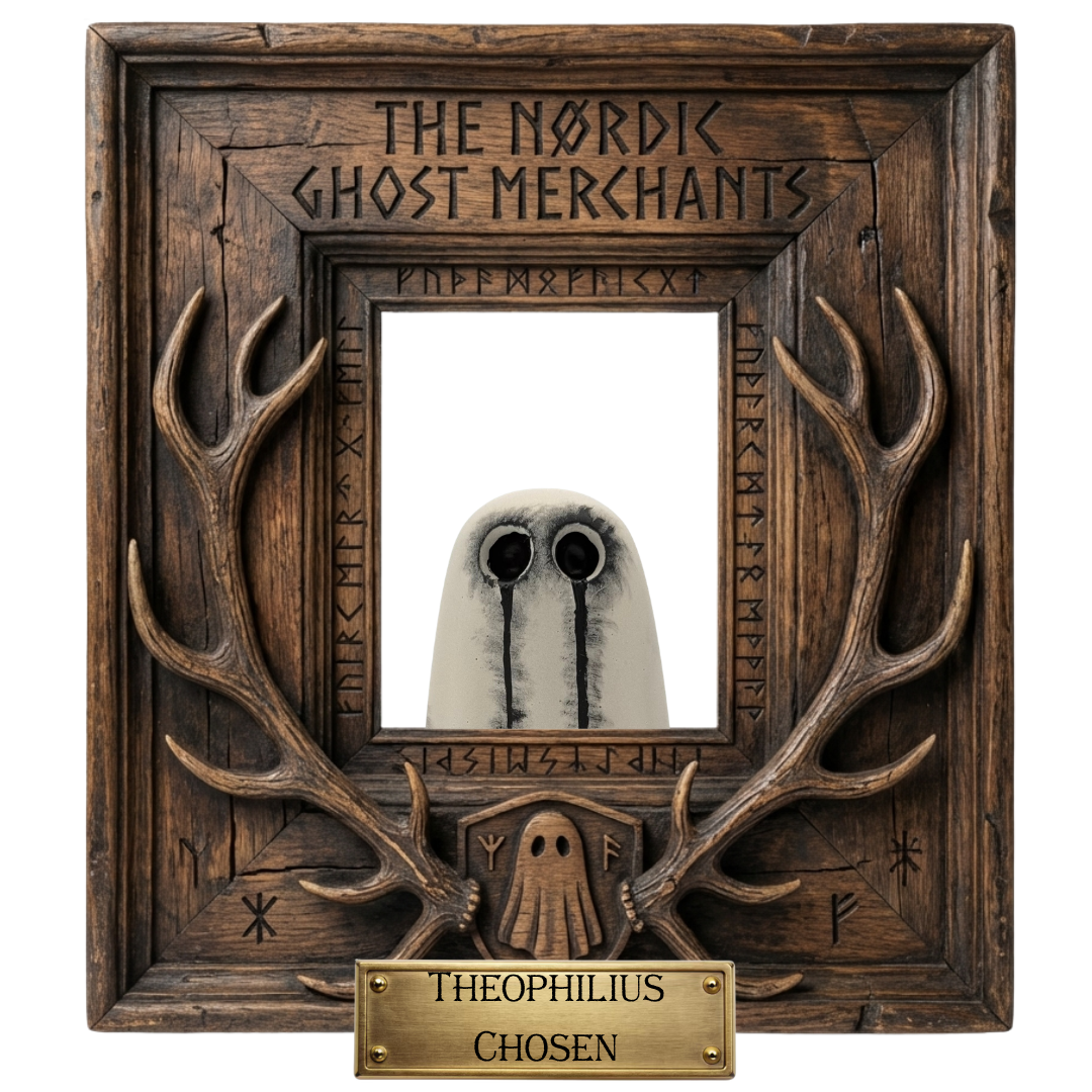 The Chronicler Ghost Figurine - Theophilius