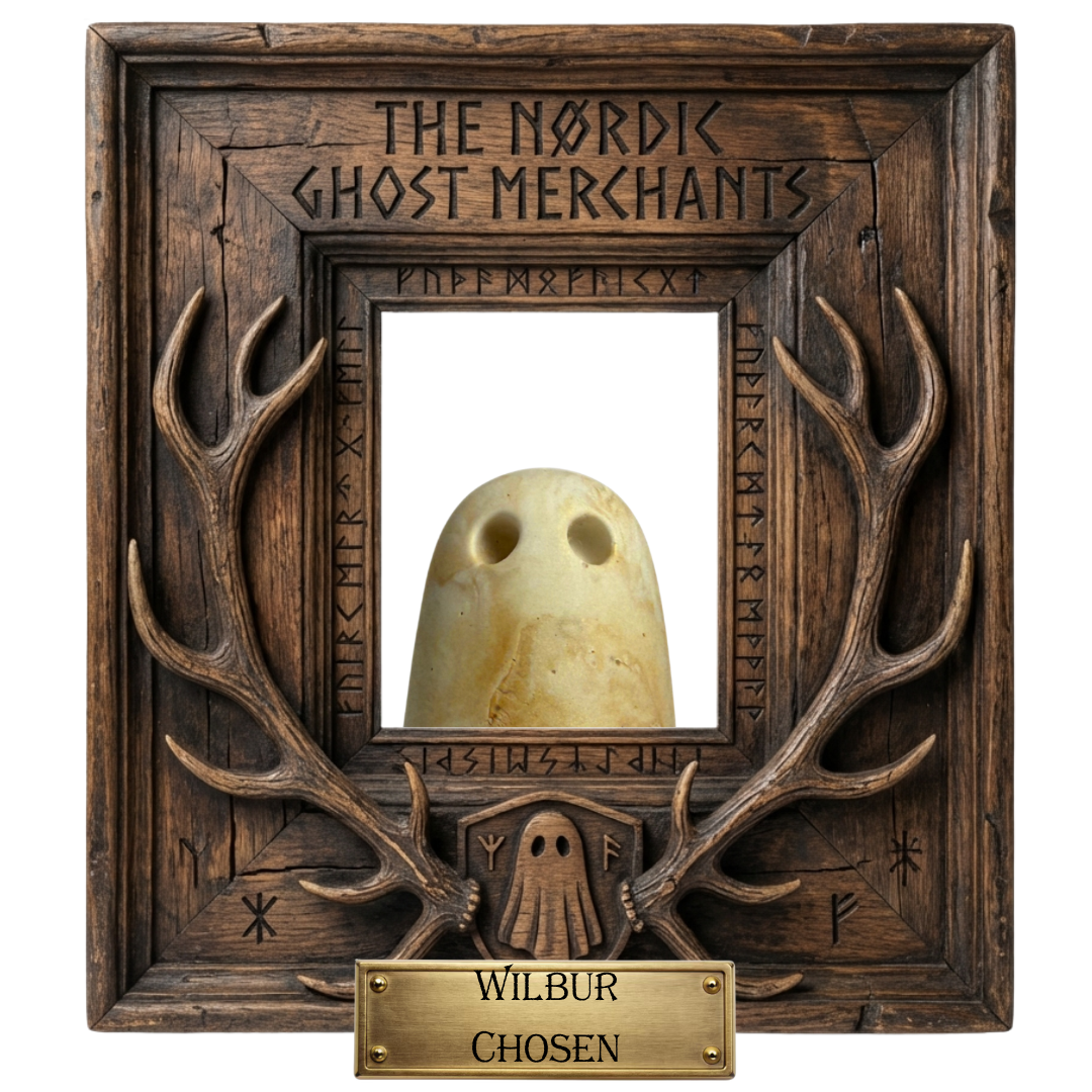 The Heliost Ghost Figurine - Wilbur