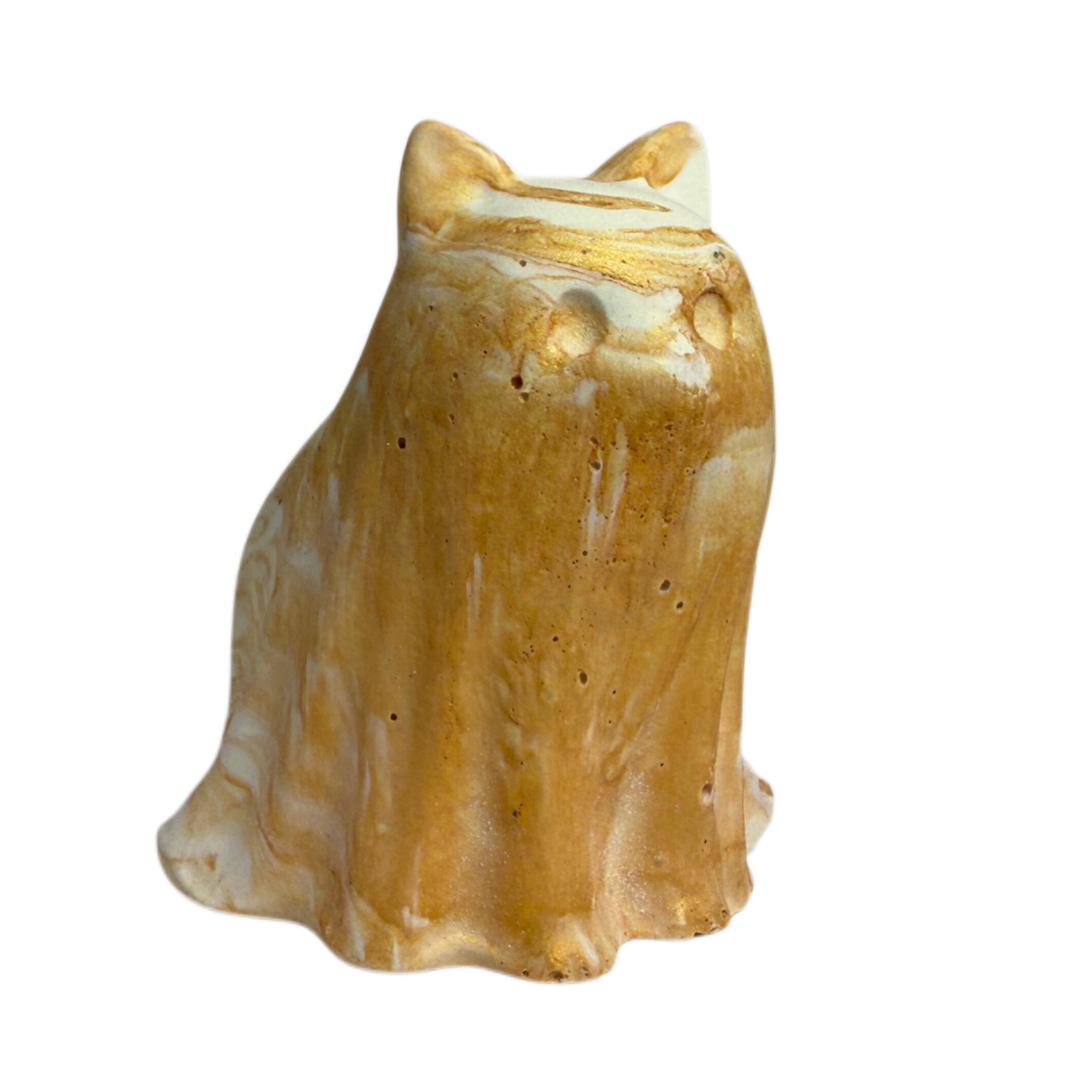 The Heliost Ghost Cat Figurine - Fliss