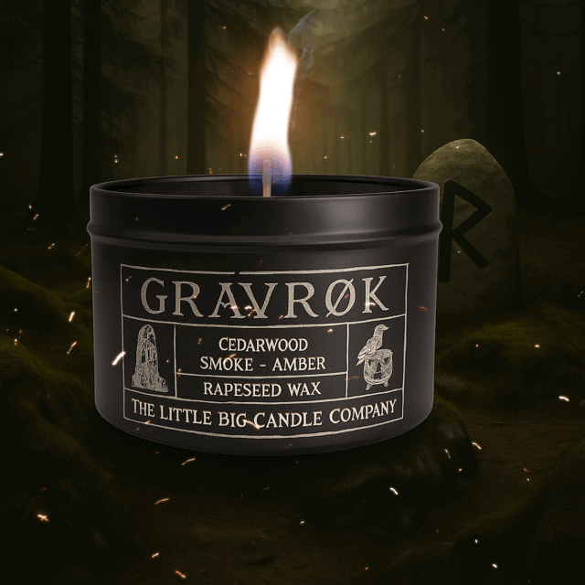 Gravrøk Candle